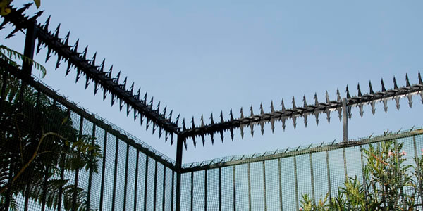 Anti Climbing Steel Fence Tops