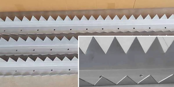 Razor Channels for Perimeter Wall Security